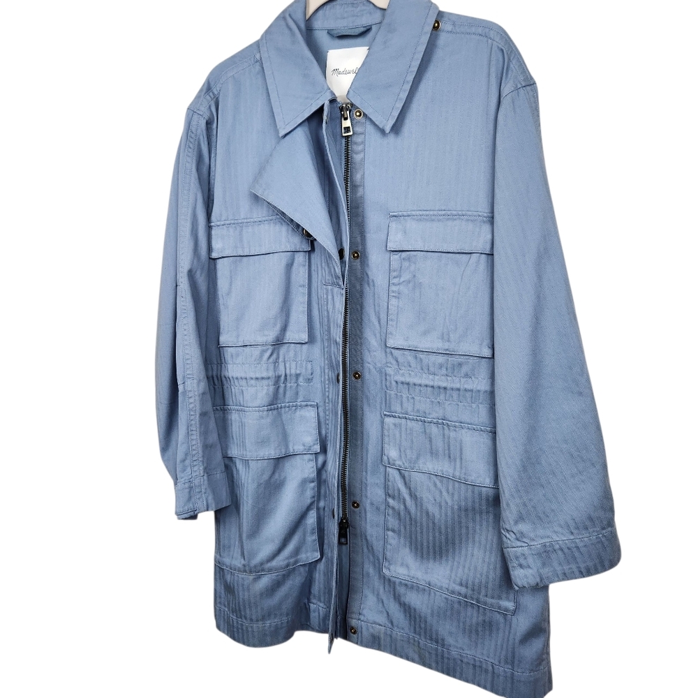 Madewell Gray Utility Jacket - Picture 9 of 14